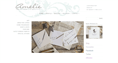 Desktop Screenshot of amelie.co.uk